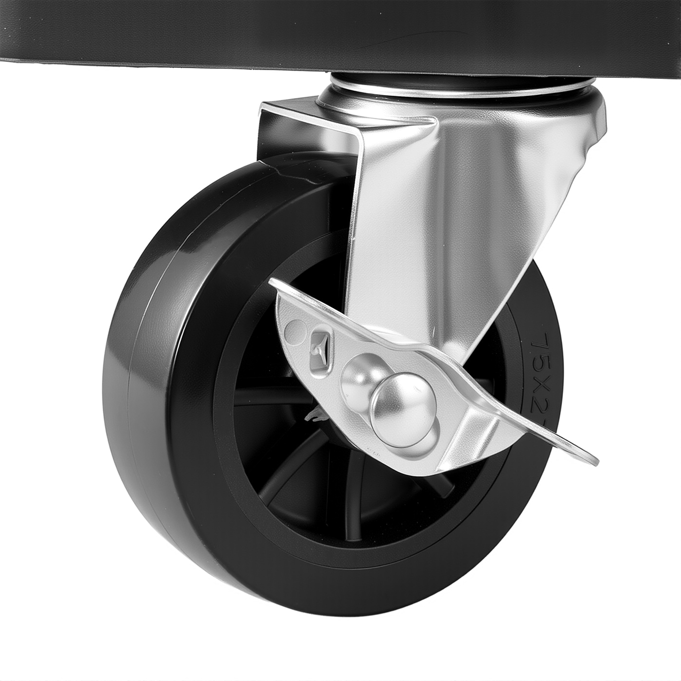Adjustable Rolling Garage Shop Stool With Wheels And Padded Seat_voghion.com